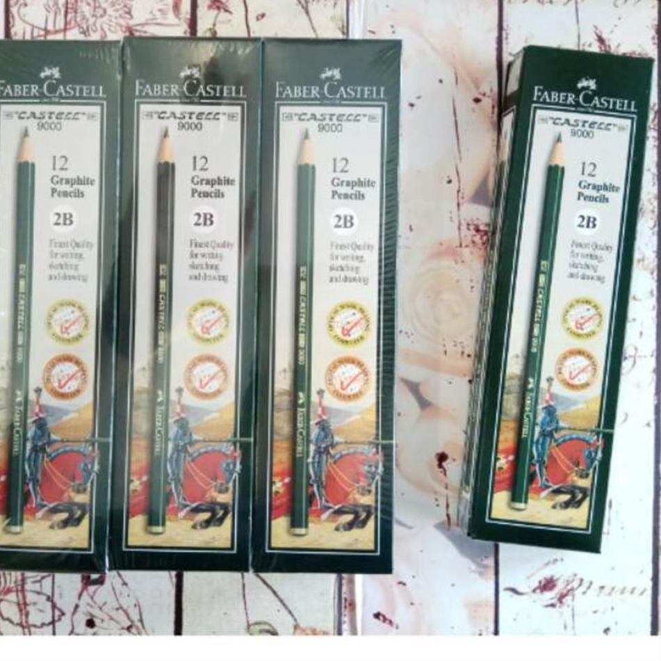 

Dijamin Murah Pensil 2B Faber Castell Original (12 Pcs)