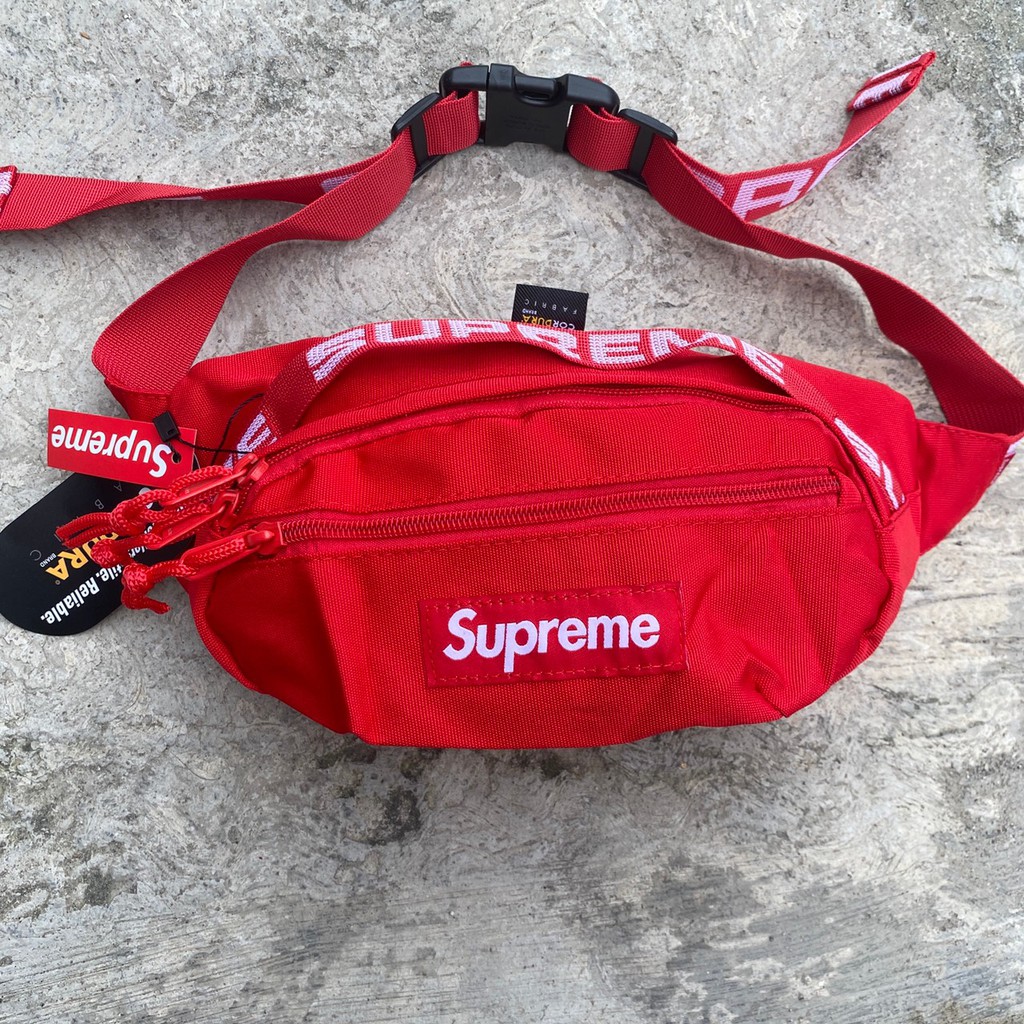 Waistbag Supreme SS18 / Tas Selempang Tas Pinggang Tas Supreme