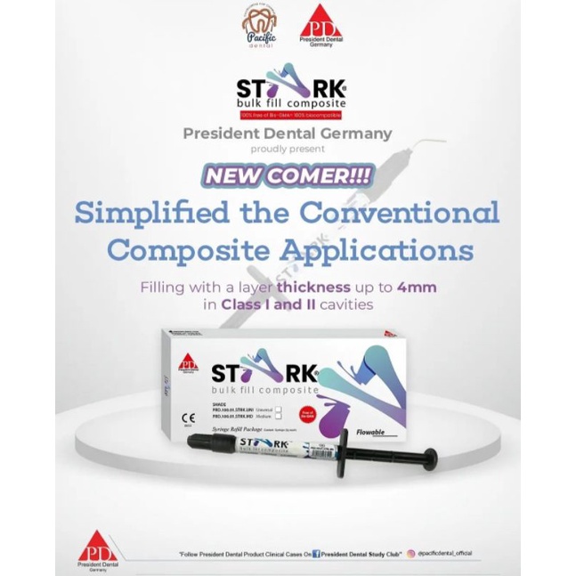 KOMPOSIT FLOW Bulkfill/ STARK BulkFill Komposit / Komposit flowable / Universal Flow Resin Komposit 