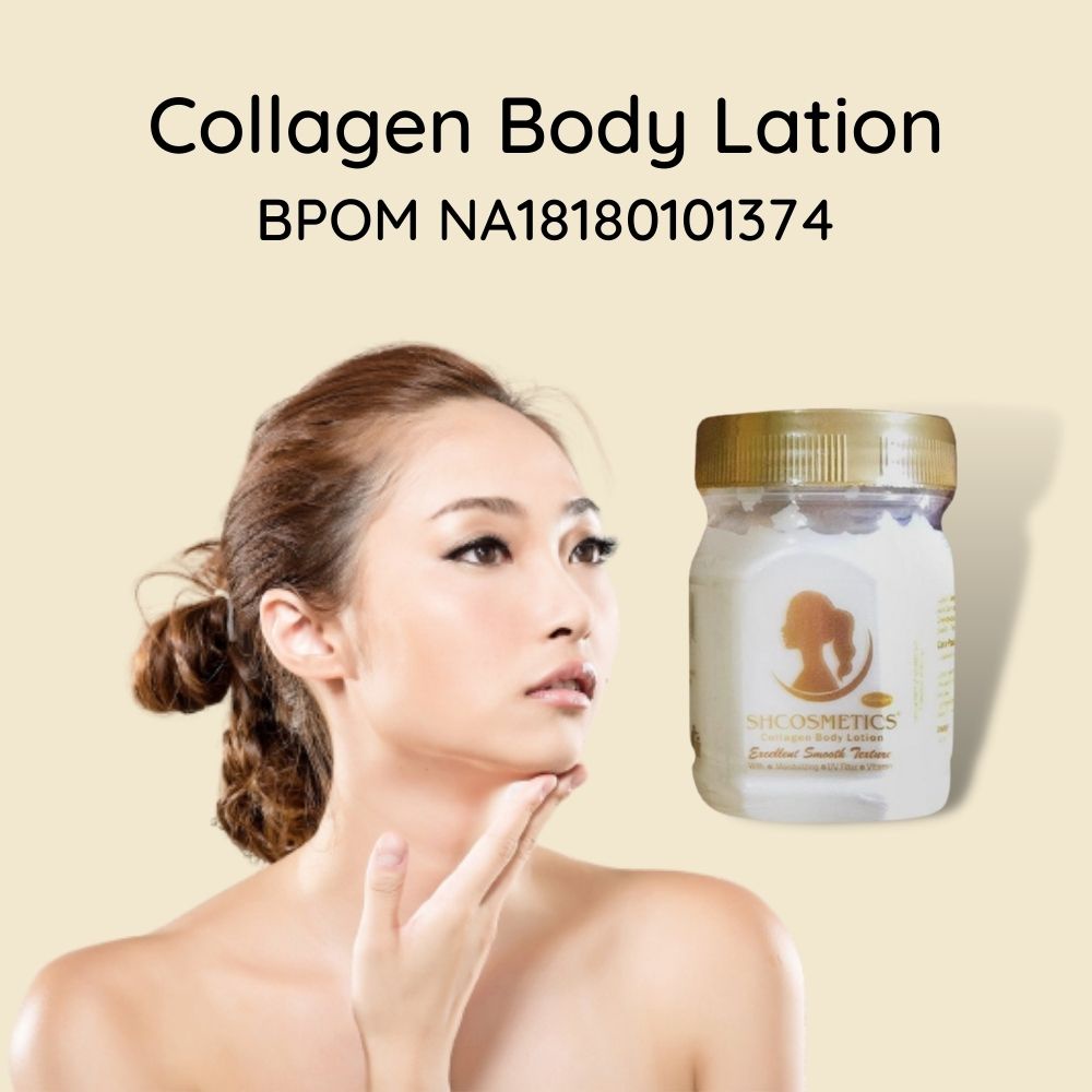 BIBIT COLLAGEN SH COSMETICS / Lotion Pemutih Badan Instan Permanen