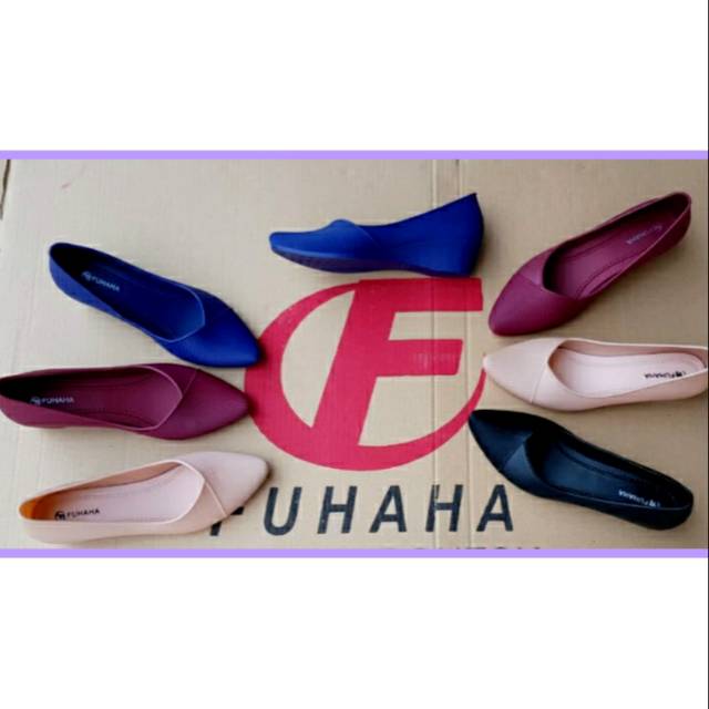 SUN-CLARISA Sepatu Wedges Formal/Non formal 701 FUHAHA