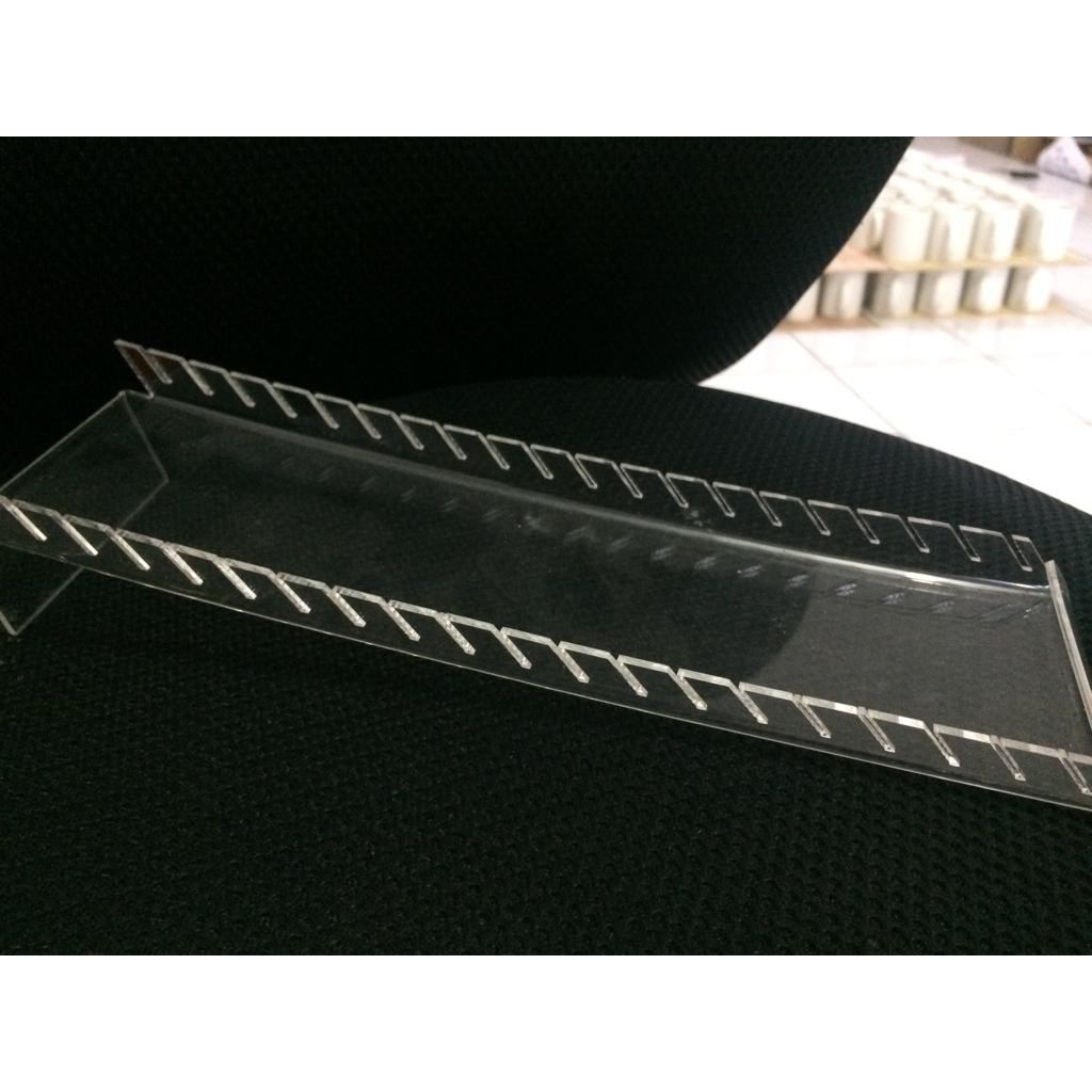 

Dudukan Kartu Perdana Dudukan Voucher | Display Kartu Akrilik 2mm Bening Transparant 20 Slot