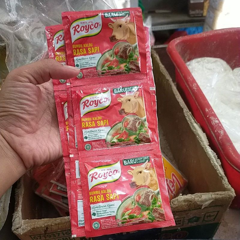 

Royco rasa sapi/ayam 8g×12