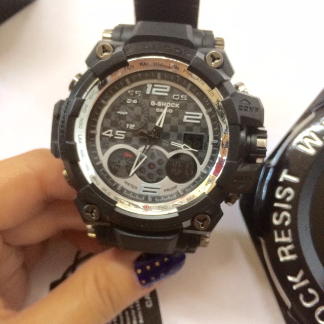 Jam tangan sport - premium G shock black