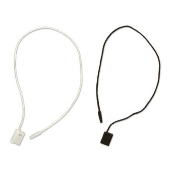 TALI TAG HANGTAG RAMI ATAU HITAM PUTIH KAIN GANTUNGAN KLIP LABEL PRODUK