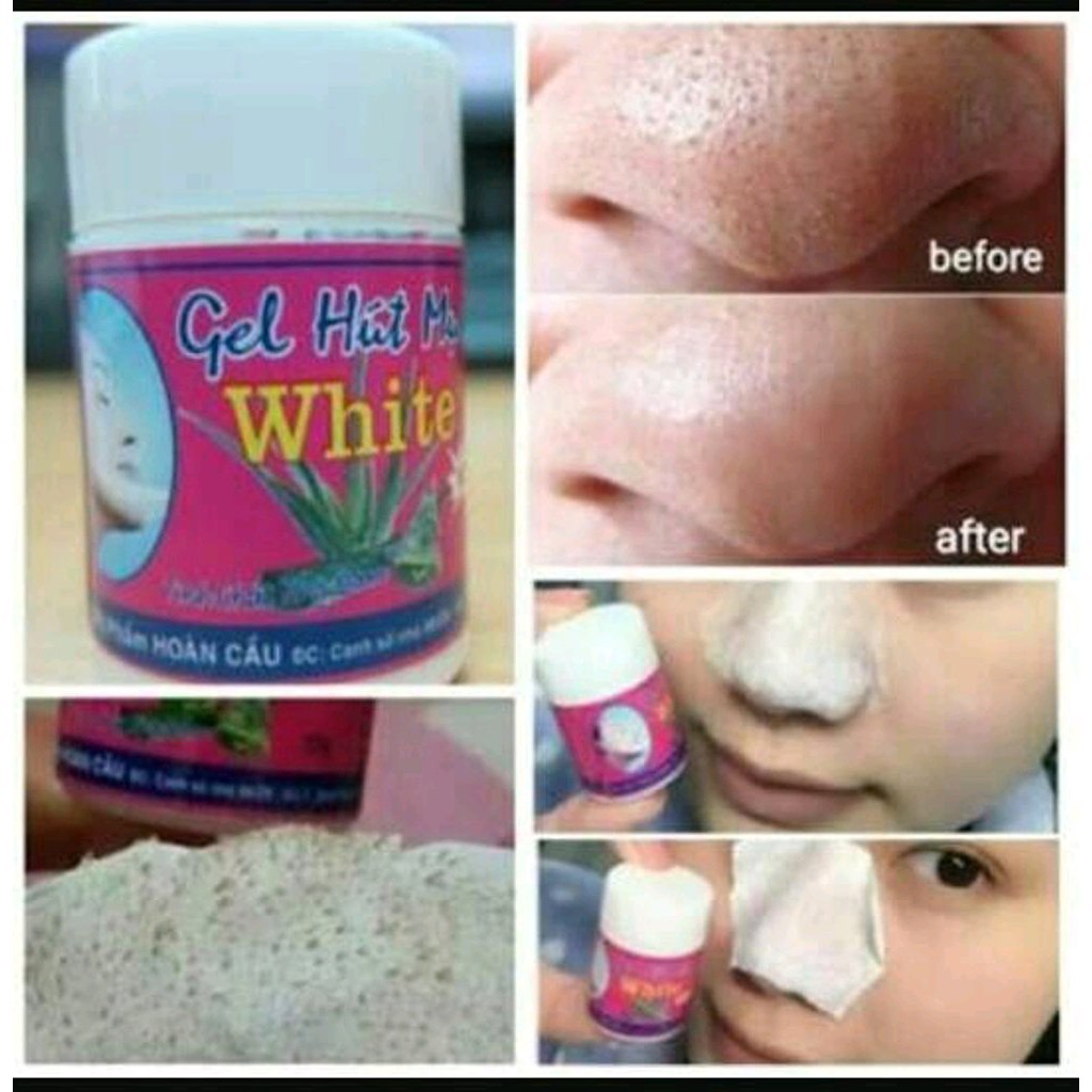 Jual HUT MUN GEL JEL PENGANGKAT KOMEDO / HOT MUN WHITE / HUTMUN