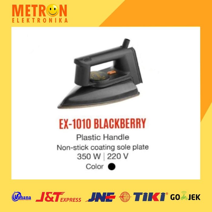 MASPION EX-1010 BLACKBERRY / SETRIKA EX 1010 BLACKBERRY / EX1010