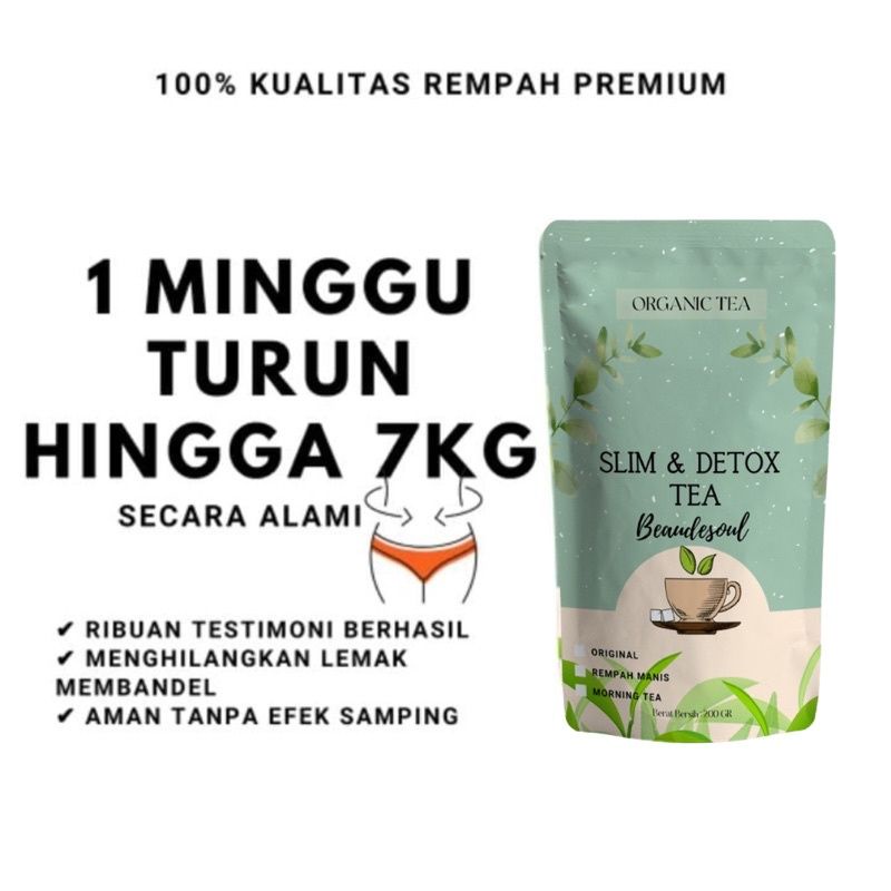

Detox tea Slimming tea teh diet herbal