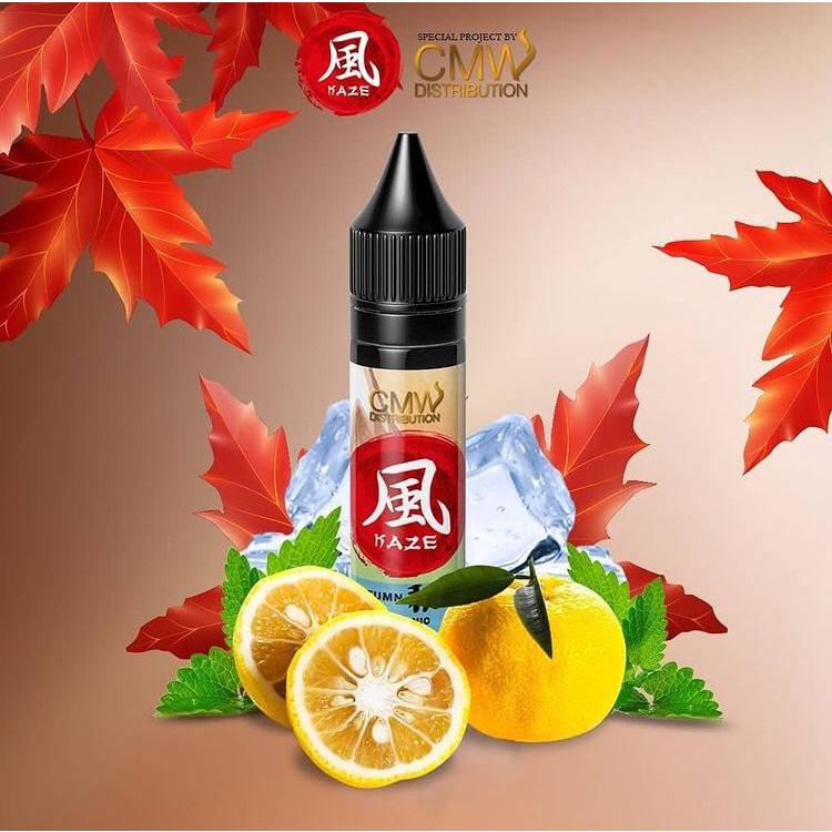 Kaze Autumn Aki Spritzer Ice Salt Nic 15ML by Emkay x CMW