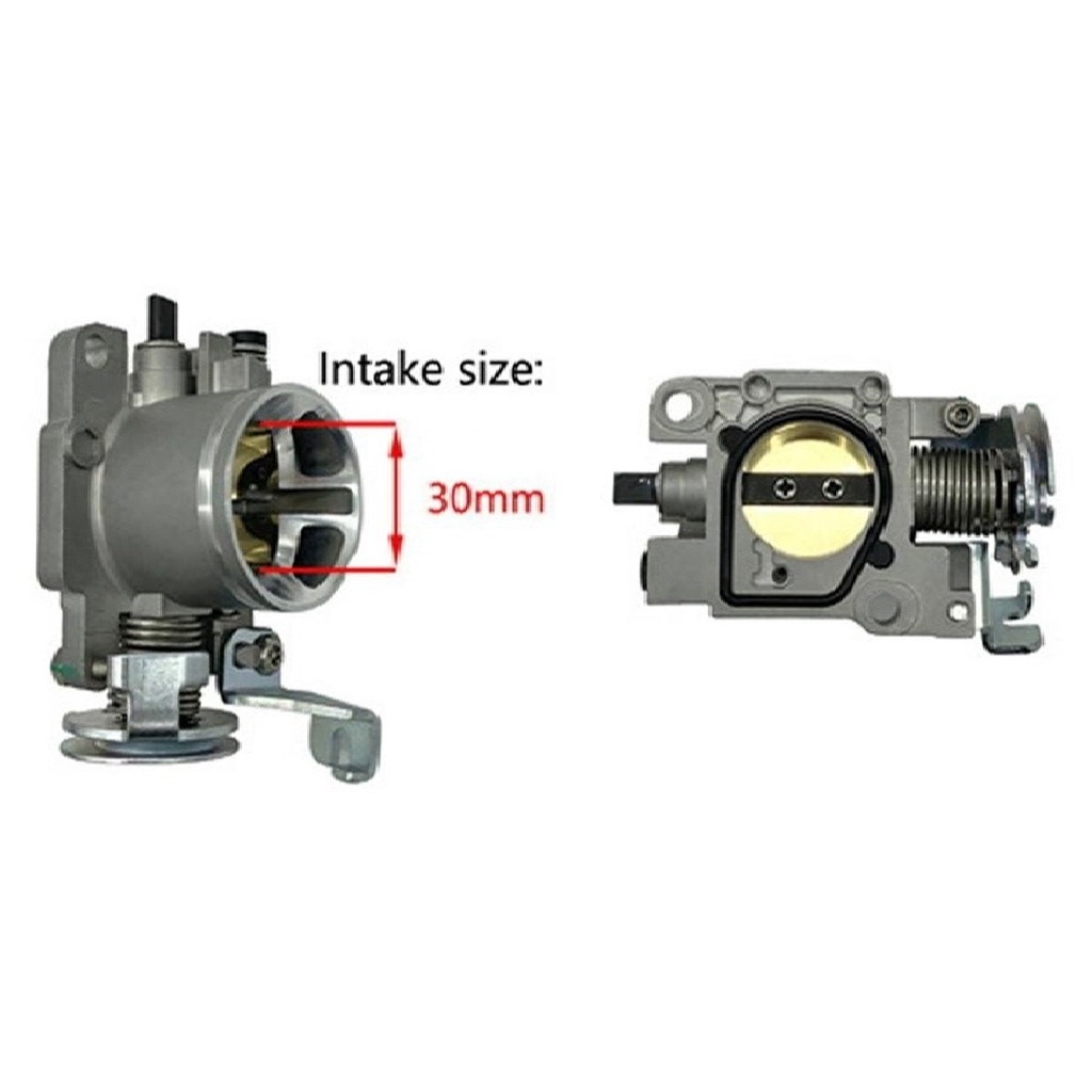 Throttle Body28 &amp; 30 30mm Vario 125/150/Beat/Scoopy TB Vario Beat Scoopy/Tuas Gas Motor Racing/Karburator Ified - Wojia