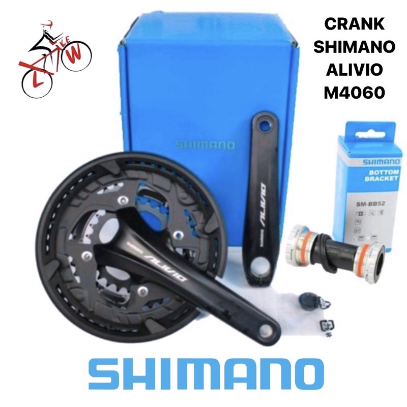 Crankset Shimano Alivio M4060 48T-36-26T