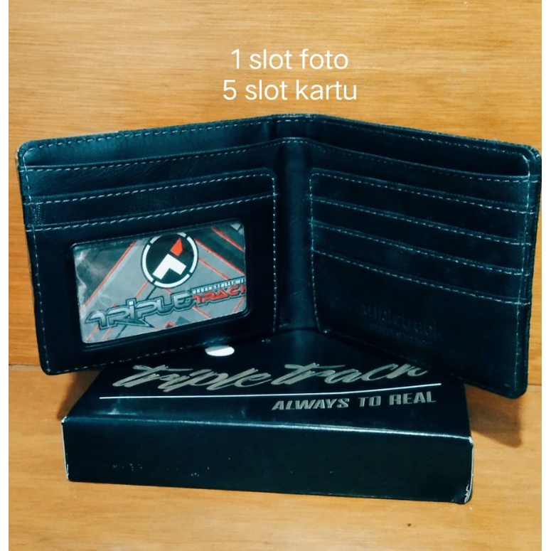 dompet bahan kanvas  dompet distro Tripletrack