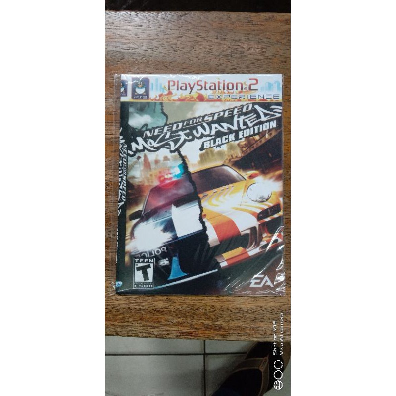 Kaset game PS2 Need for speed most wanted black edison