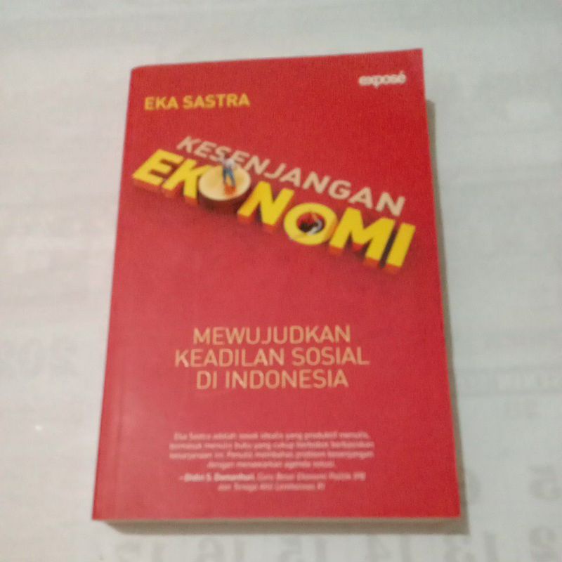 Kesenjangan Ekonomi Mewujudkan Keadilan Sosial Di Indonesia by Eka Sastra