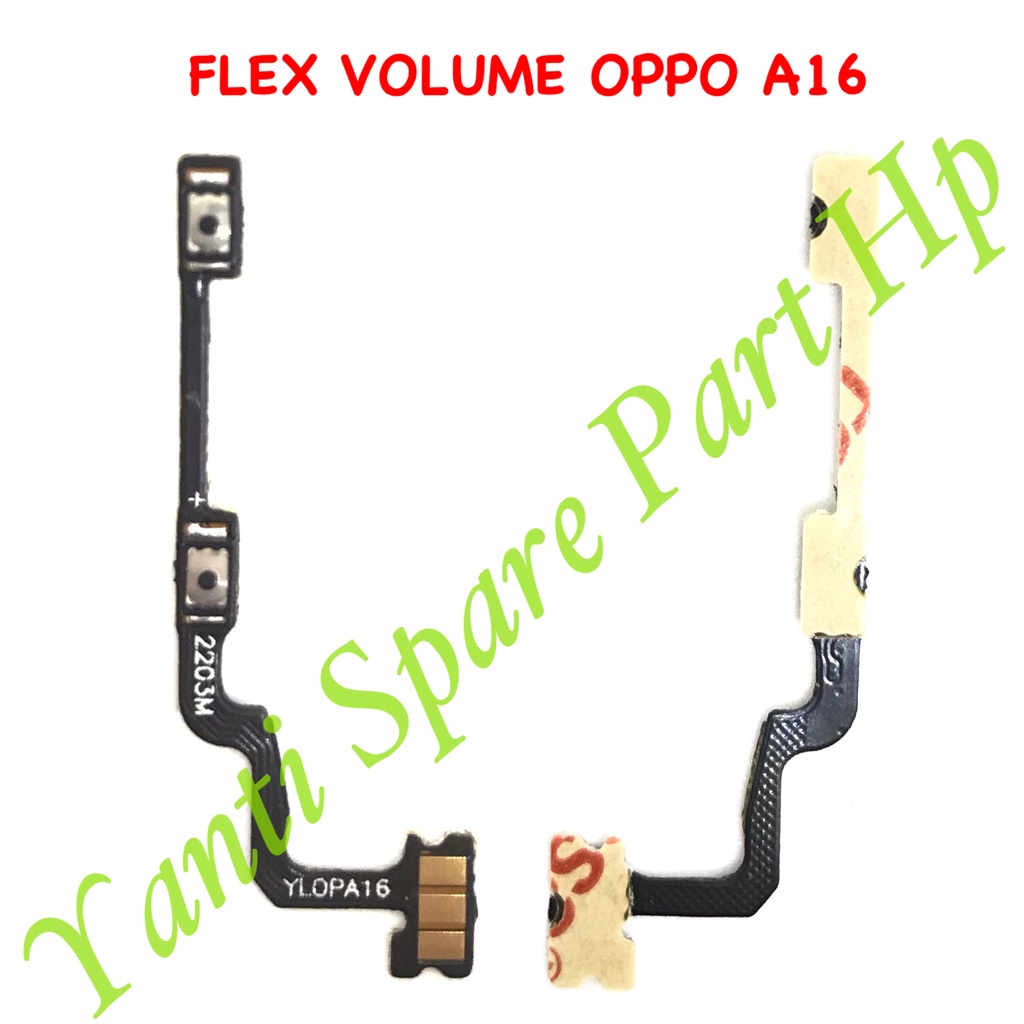 Flexible Volume Oppo A16 2021 Original Terlaris New