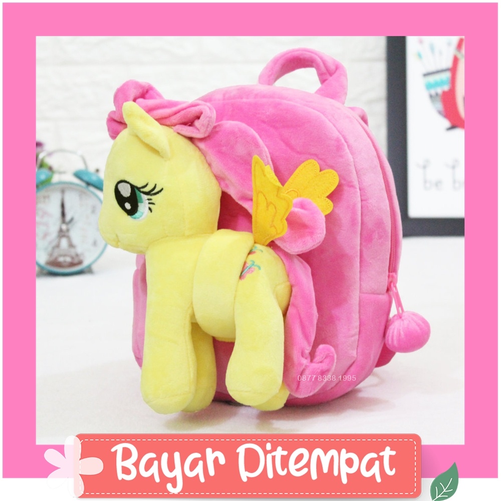 4oX6_ PTC Bag By Petite Cherie Ransel Bahu Wanita Murah Anti Air Tas Anak Dewasa Muda Perempuan Cewek Trendy Keren Ukuran Kecil Asli Bogor Bandung Karakter Unicorn Cocok Pesta Formal Casual Tali Panjang Pendek Enam Warna Cantik Nylon Murmer Laris