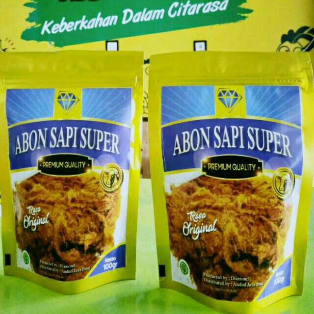 

Abon Sapi Diamond Super Premium *100gr (Export Quality)