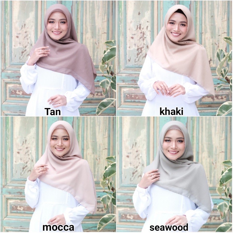 Hijab Segi 4 Paris Premium Part 1 /Jilbab Paris