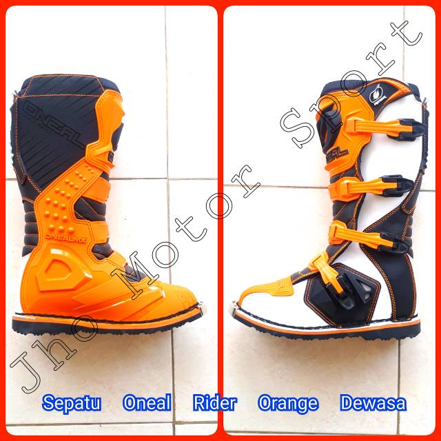Sepatu Oneal Rider Orange Dewasa