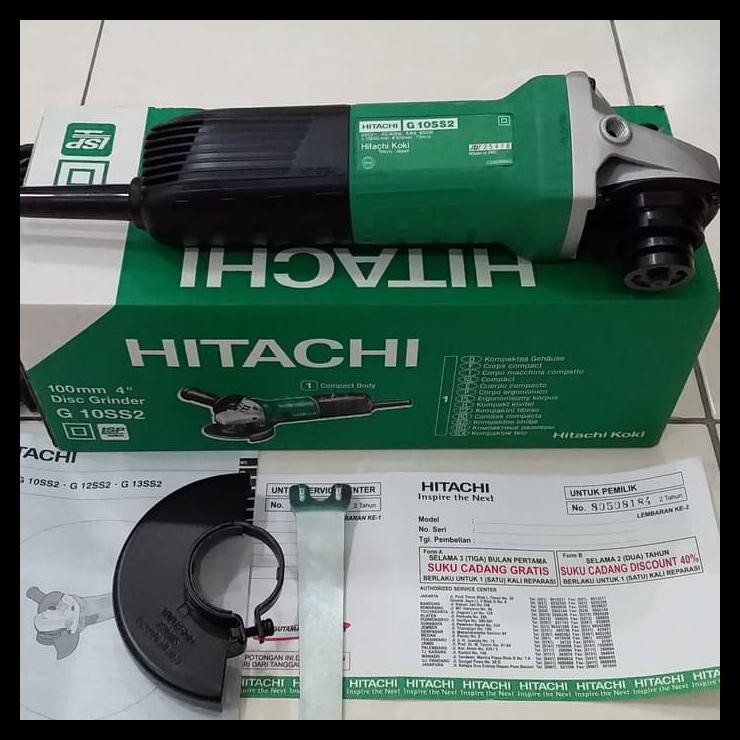 HITACHI G10SS2 MESIN GERINDA TANGAN HITACHI
