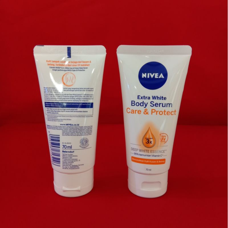 NIVEA Extra White Body Serum Care &amp; Protect 70ml