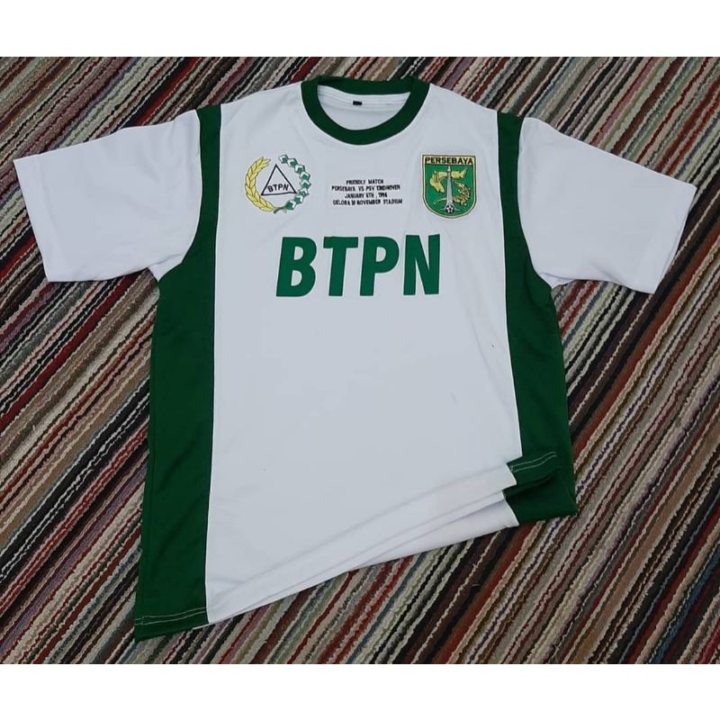 Jersey Retro Persebaya Surabaya vs PSV Eindhoven 1996