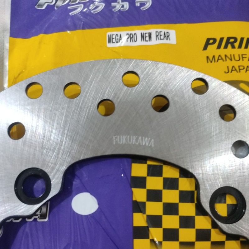 disc piringan cakram Mega Pro New belakang FUKUKAWA