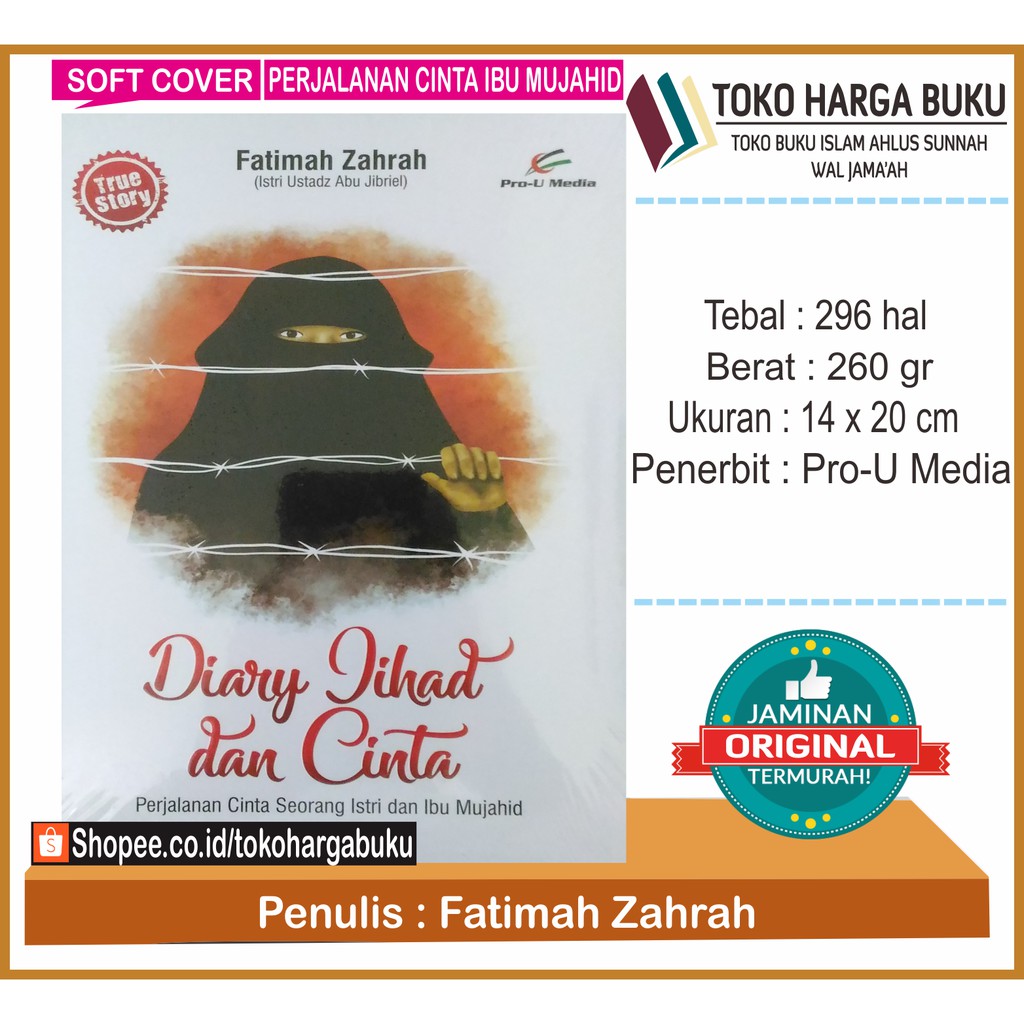 Foto Diary Jihad dan Cinta - Penerbit Prou Media