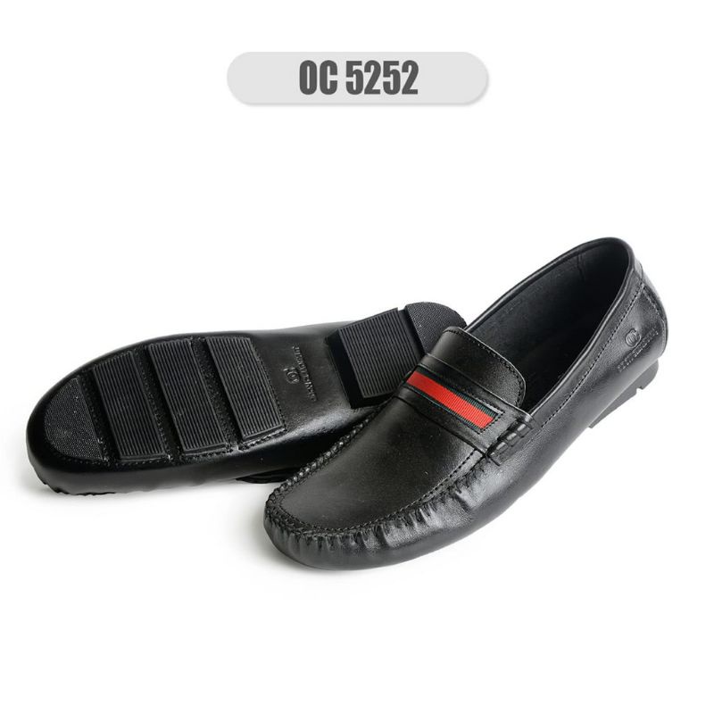 SEPATU KULIT ASLI MODEL SLIP ON OC-1804