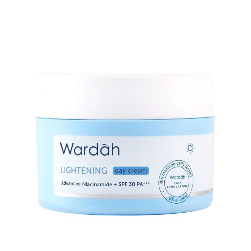 ❤️Glamouroseshop❤️ Wardah Lightening Day cream With Advanced Niacinamide 30 mL