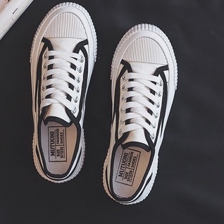 SW52 Sepatu Sneakers Import Wanita Korea Fashion Kanvas Sport Shoes COD Original