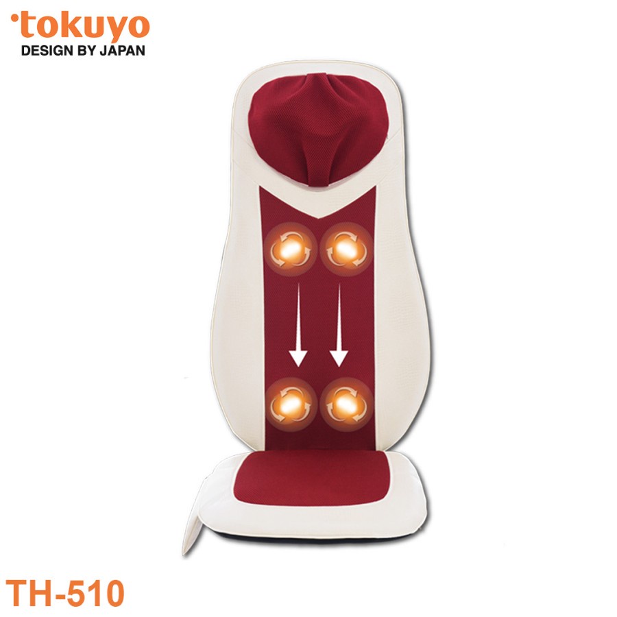 TOKUYO 3D Massage Cushion TH-510 - Kursi Mesin Pijat Punggung Elektrik