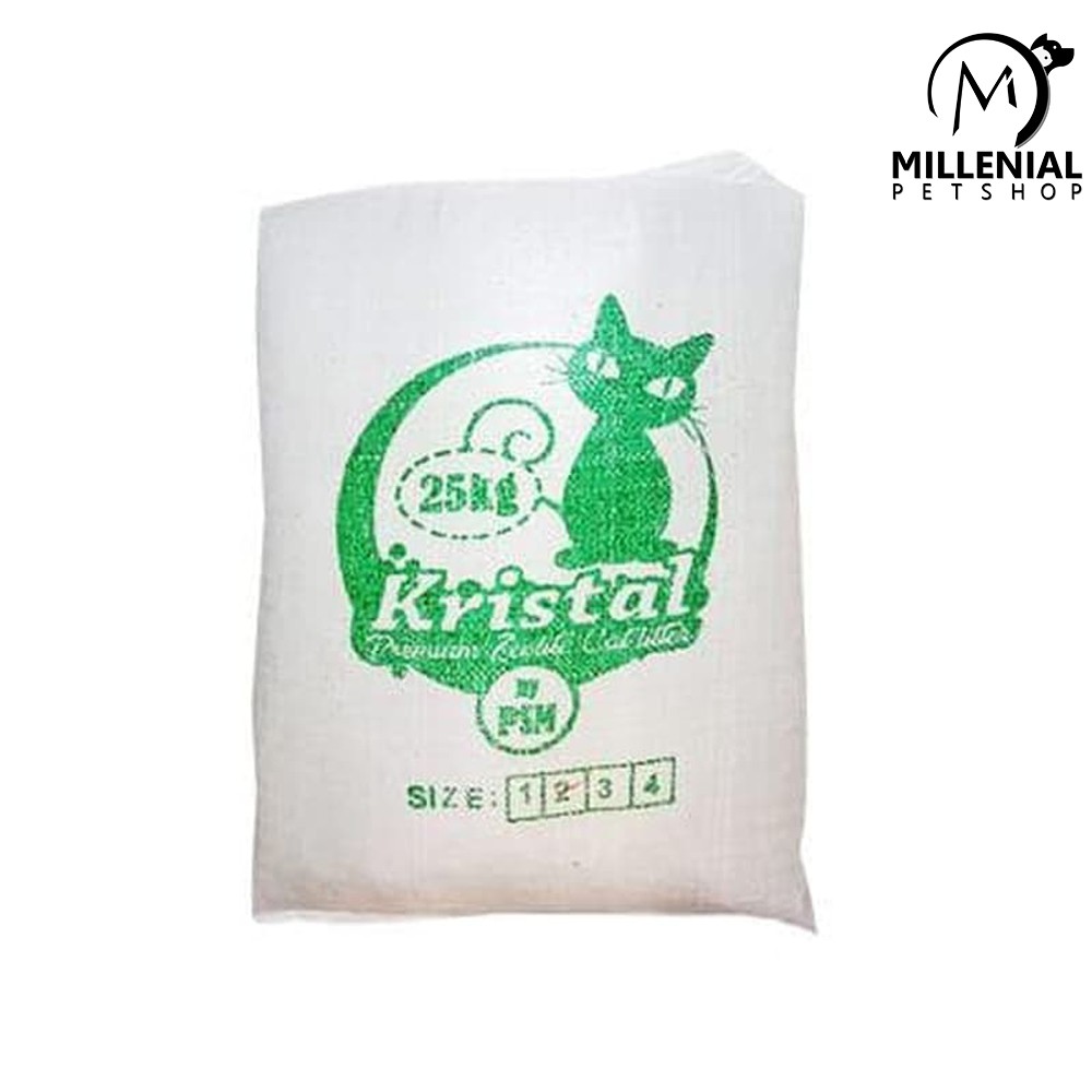 Pasir Kucing Zeolit Zeloit 25 kg Zeolite 25kg non Gumpal Wangi | Shopee