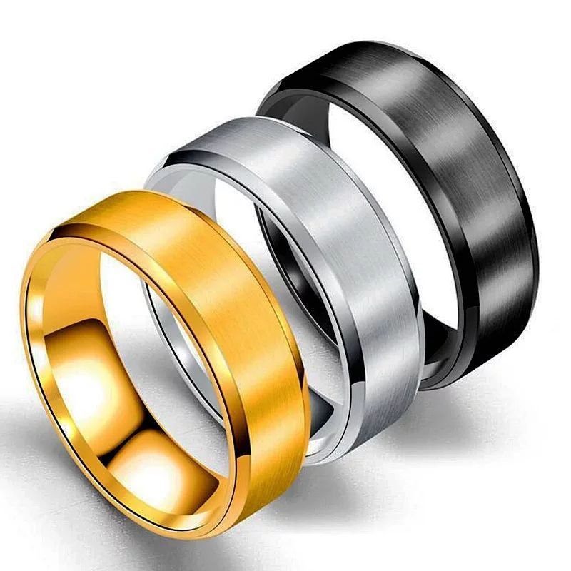 Cincin TITANIUM hitam grade A/cincin couple/cincin wanita-pria/cincin terlaris/promo cincin couple