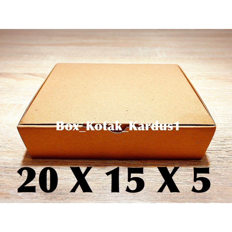 

box kotak kardus karton 20x15x5