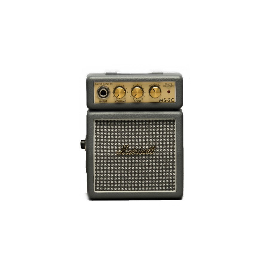 Marshall MS-2 Grey Amplifier Mini Guitar Electric
