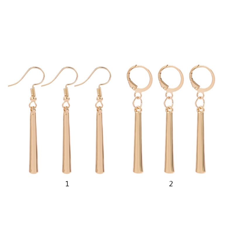 Siy 3 Pcs Anting Tusuk Gantung Panjang Aneka Model Untuk Wanita Charms