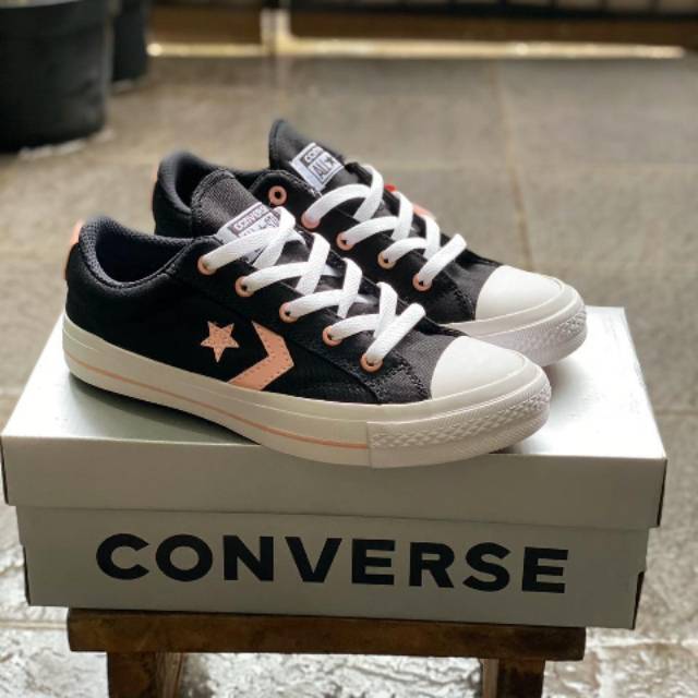 Converse Star player Ox Black Peach