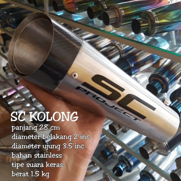 KNALPOT MOTOR FULLSYSTEM MURAH 150CC RACING CBR CB