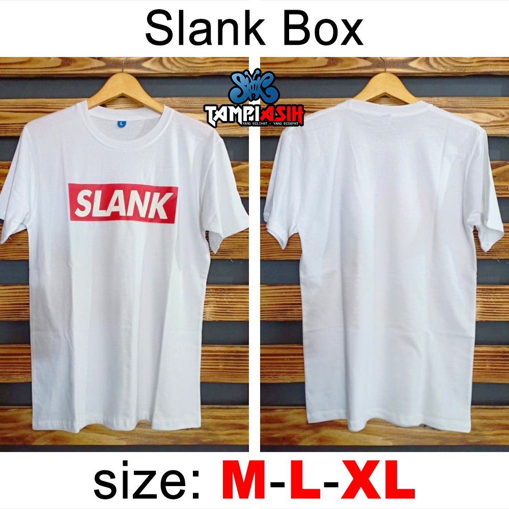 SLANK MERAH - LENGAN PENDEK | ORIGINAL MADE IN SLANKERS | BAJU SLANK - KAOS SLANK - TAMPIASIH STORE
