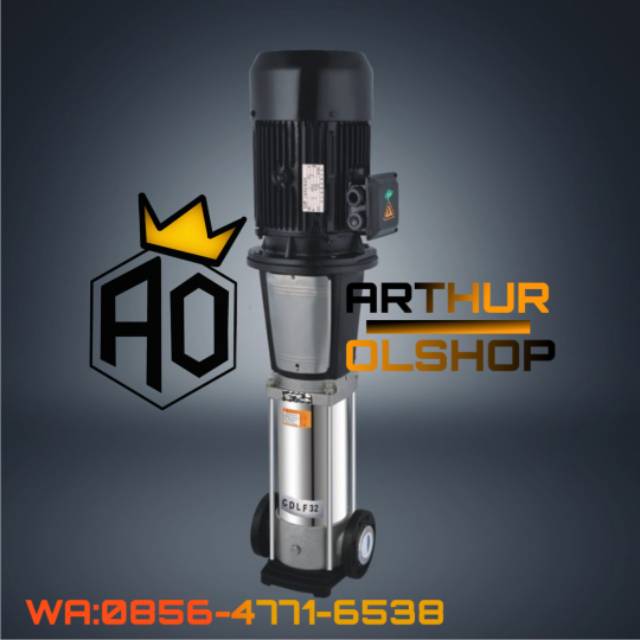 Pompa CNP CDLF.2-22 3HP 3Phase Booster Ro pump Car Wash Multistage