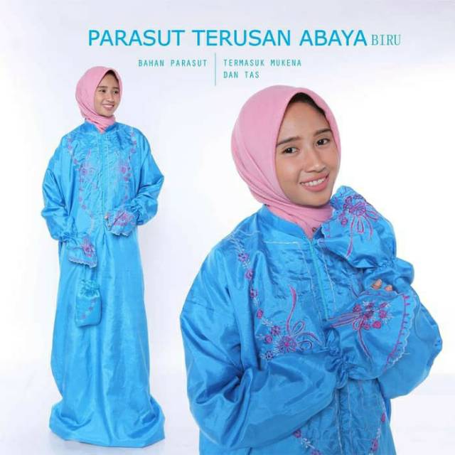 Mukena Parasit Super Terusan Tanpa Kepala Size JUMBO TERMURAH