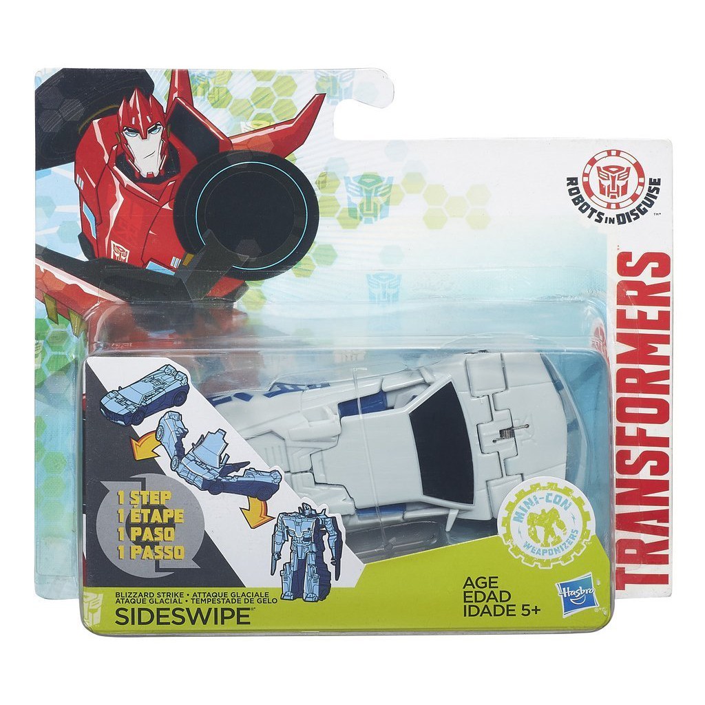 Hasbro Transformers 1 Step Changers Blizzard Strike Sideswipe