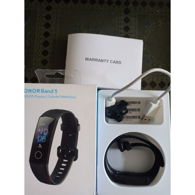 Honor band 5 sport watch black second