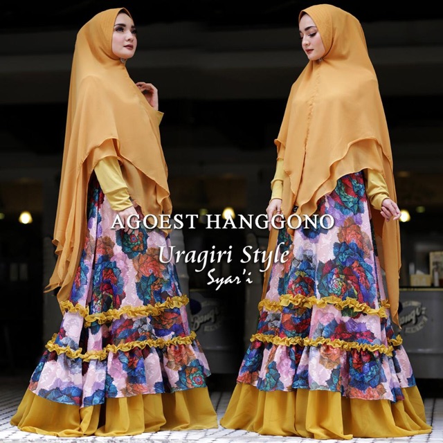 Gamis Syar’i uragiri style by AgoestHanggono
