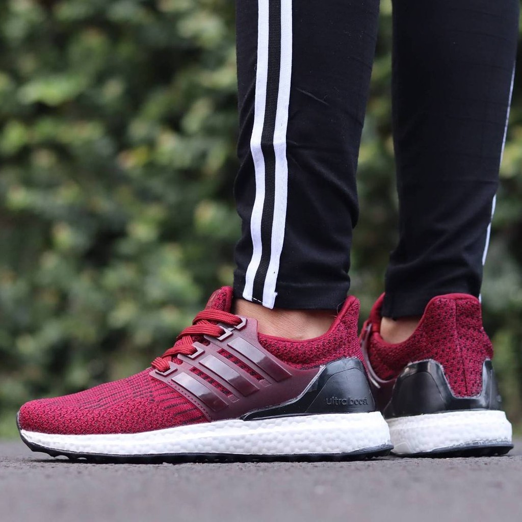 TERMURAH Adidas Ultra Boost 4.0 Maroon