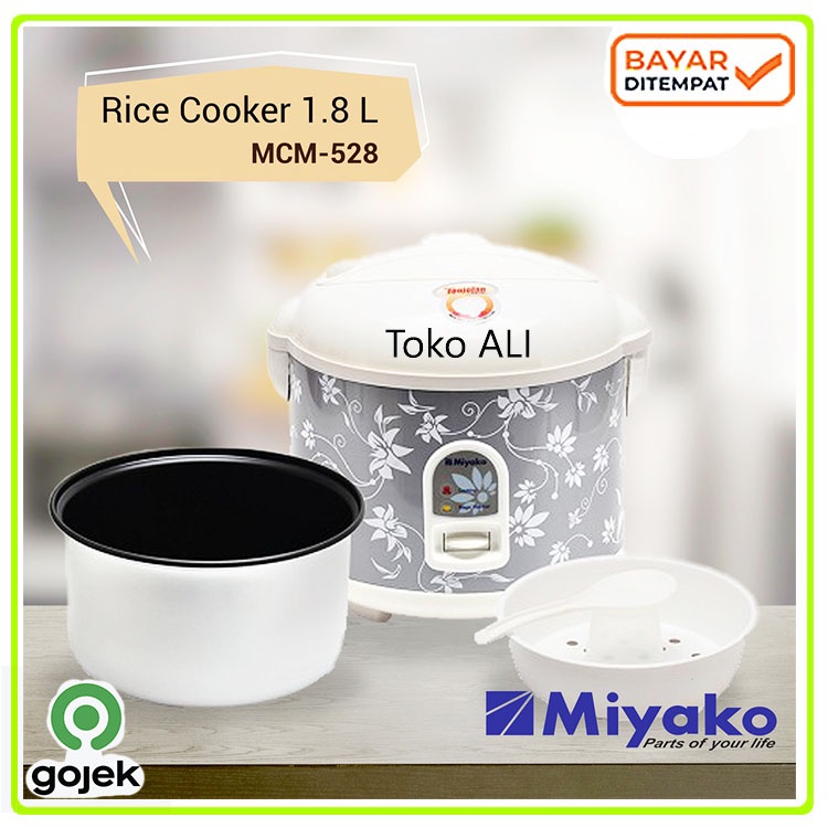 Miyako Rice Cooker Miyako Magic Com Penanak Nasi 3in1