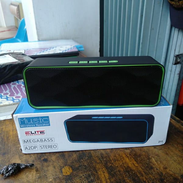 ELITE A2DP SC-211 Bluetooth Wireless Speaker Megabass Stereo