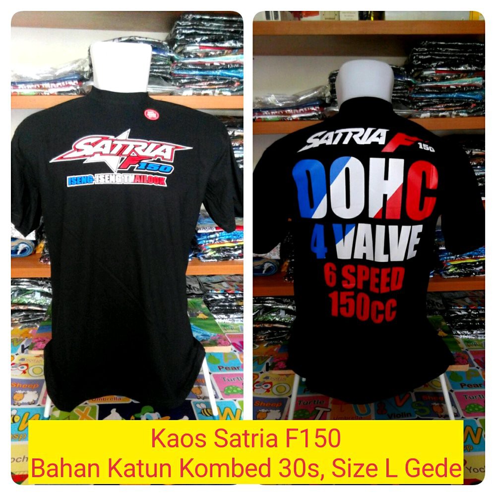 KAOS SATRIA FU ROMANTIS NAIK SATRIA TERBARU Shopee Indonesia KAOS SATRIA FU ROMANTIS NAIK SATRIA TERBARU Shopee Indonesia