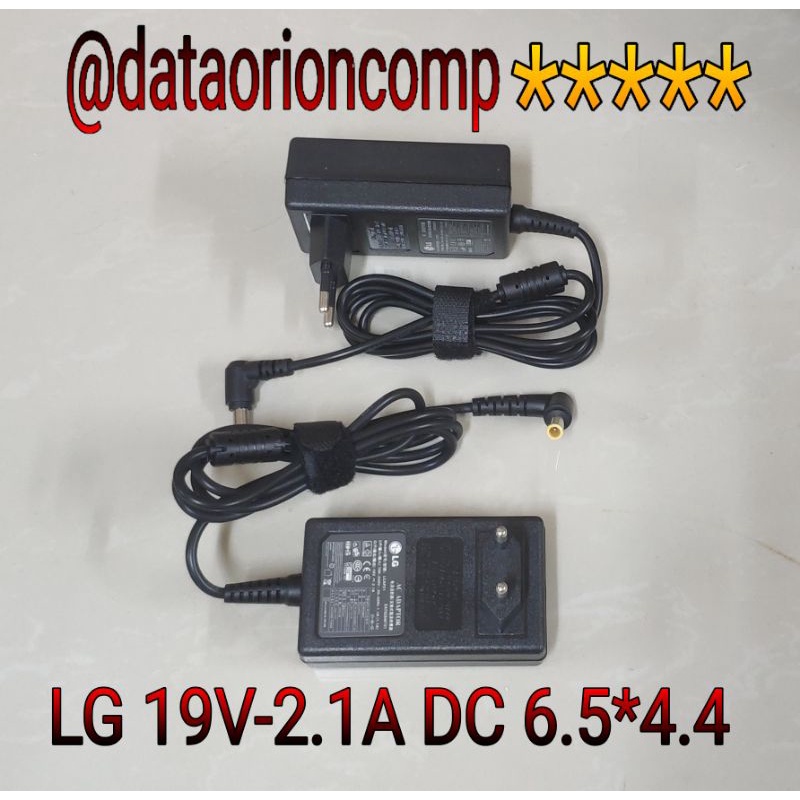 Adaptor Charger TV LED LG 19V 2.1 Compatibble 19V 1.3A 1.6A 1.7A  Colokan langsung DC 6.5*4.4 mm